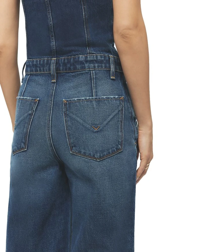 The Creator Sweetheart Denim Jumpsuit