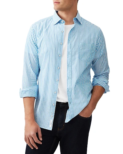 Rodd & Gunn Ferry Land Slim Fit Striped Shirt