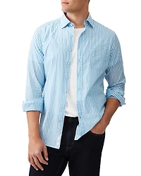 Rodd & Gunn Ferry Land Slim Fit Striped Shirt
