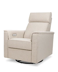 Babyletto Willa Plus Power Recliner and Swivel Glider with Adjustable Power Headrest