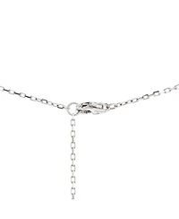 C de Cartier Necklace 18K White Gold and Amethyst