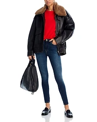x Alix Earle The High Rise Skinny Jeans Flaunt