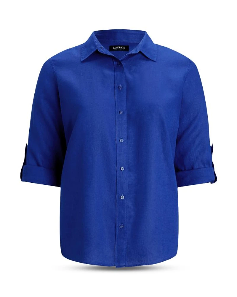 Relaxed Fit Linen Shirt