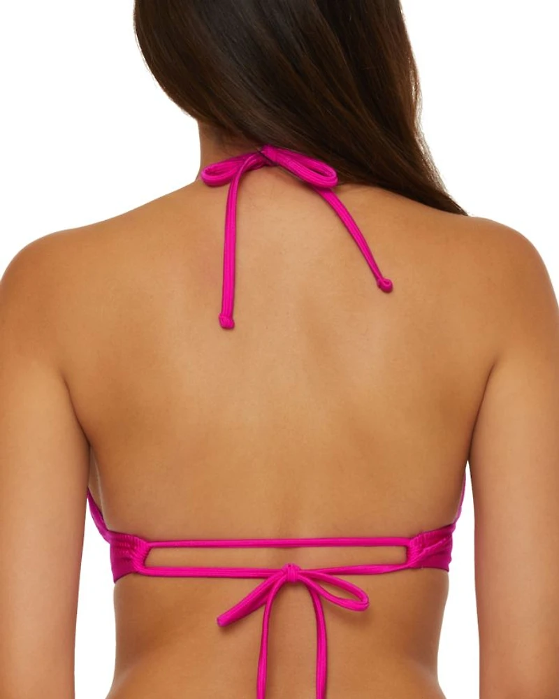 Monte Carlo Mira Rib Halter Bikini Top