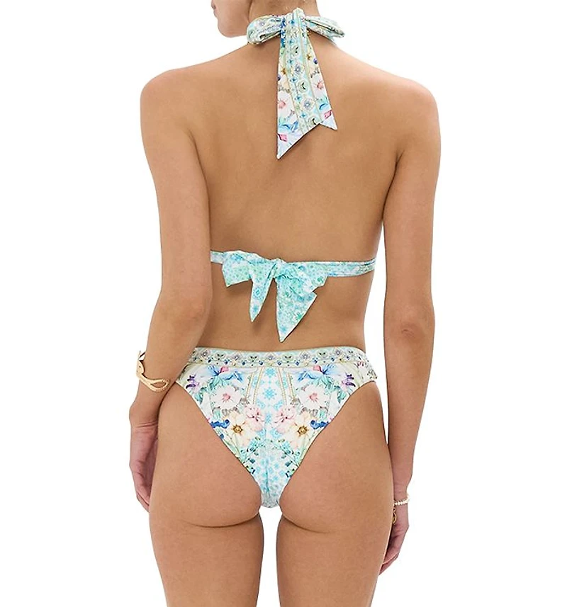 Soft Tie Triangle Bikini Top