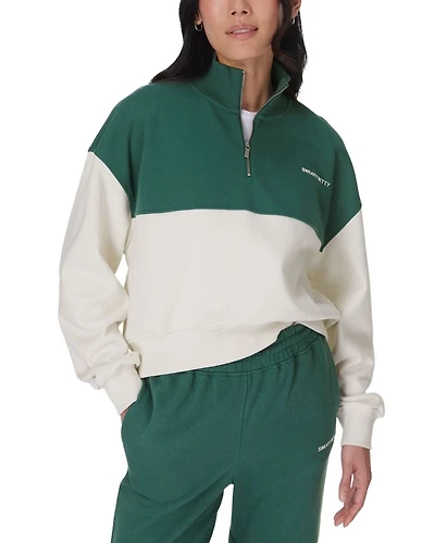 Revive Crop Half Zip Sweatshirt