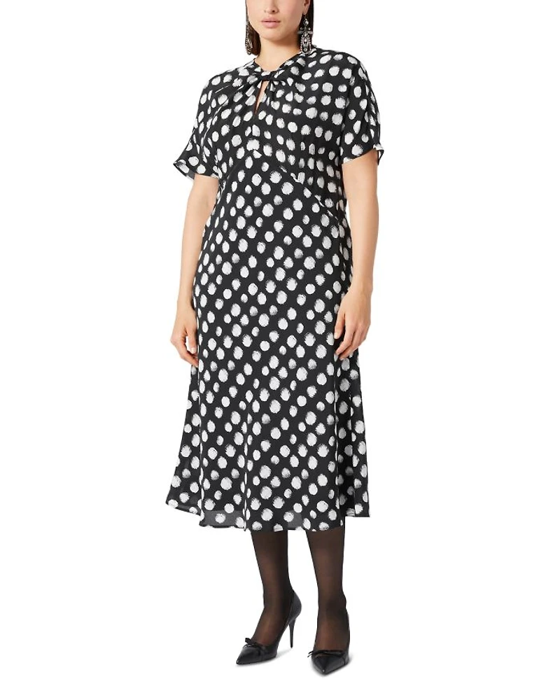 1A Uscita Zuai Dot Print Dress