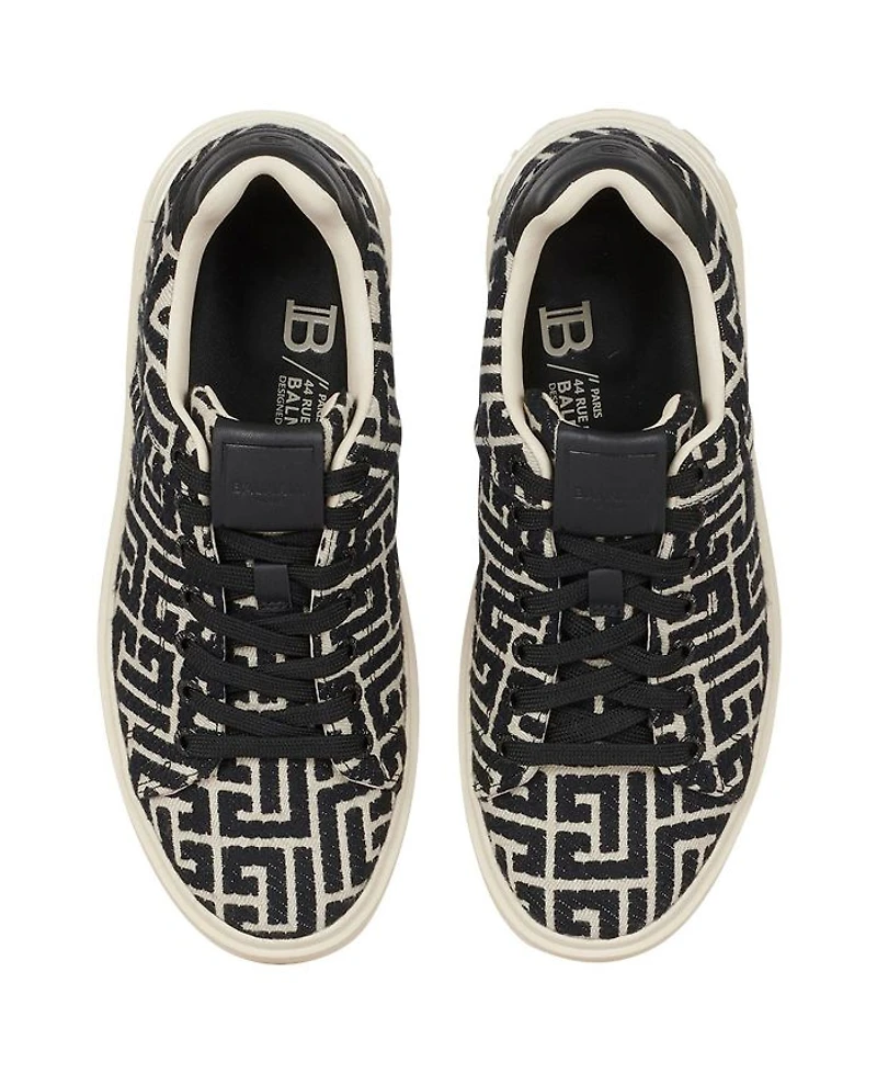 Women's B-Court Trainers with Jacquard Monogram