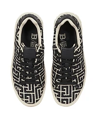 Women's B-Court Trainers with Jacquard Monogram
