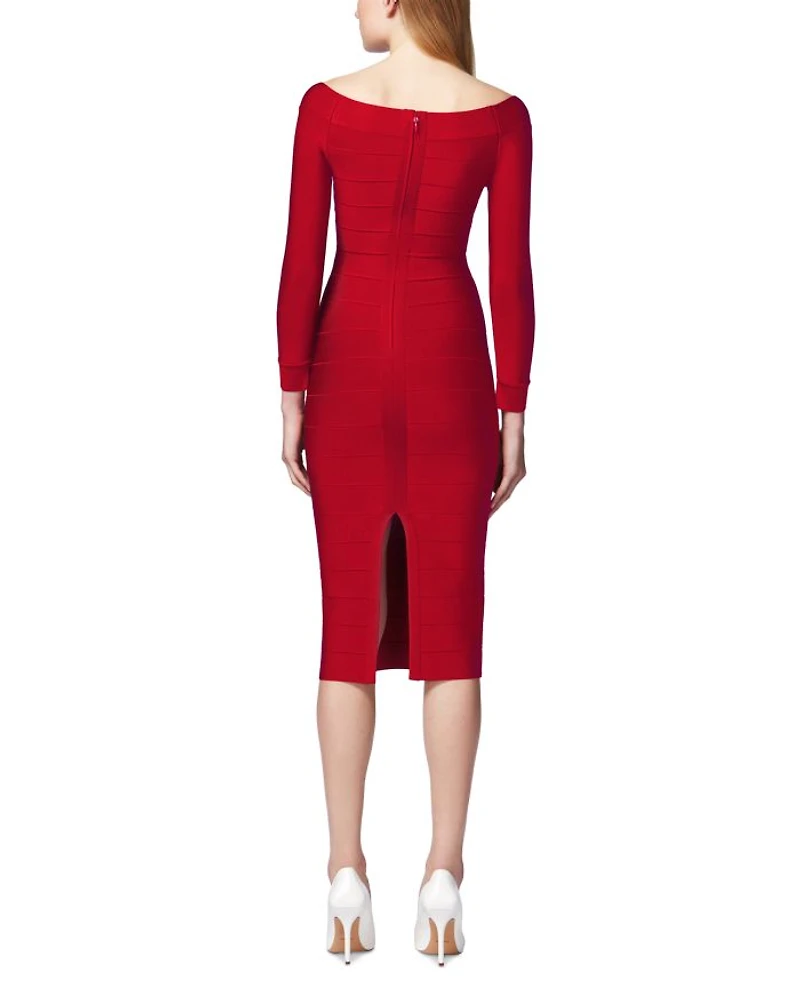 Icon Scoop Neck Midi Dress