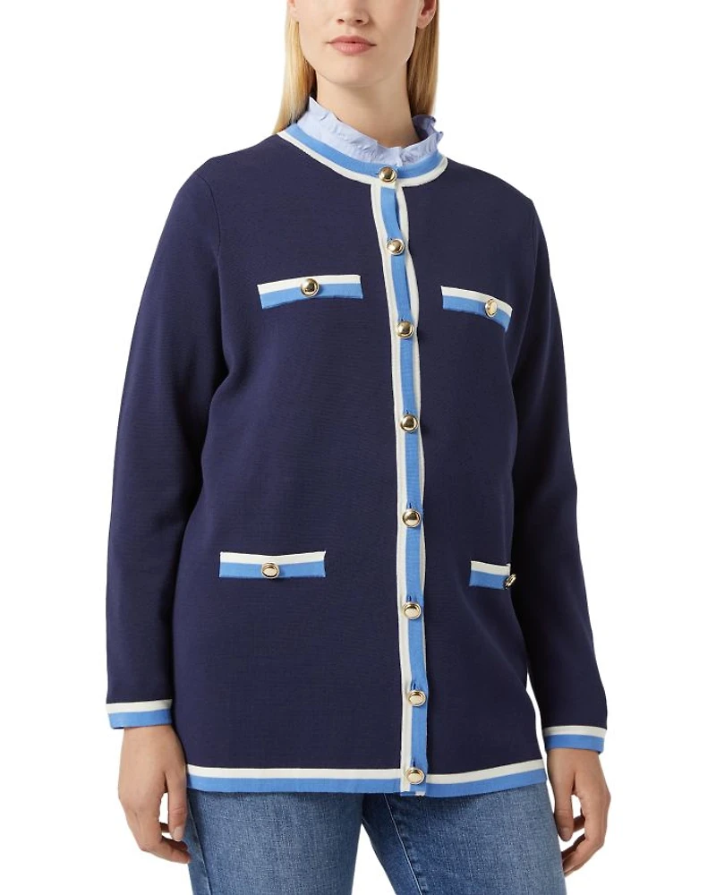 Sport 1A Uscita Melk Crewneck Cardigan Sweater