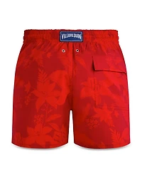 Moorise Printed 4.5" Swim Trunks
