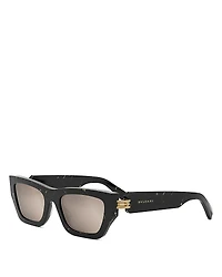 Bvlgari B. Zero1 Rectangular Sunglasses, 54mm