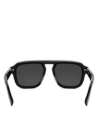 DiorBlackSuit S15I Rectangular Sunglasses, 52mm