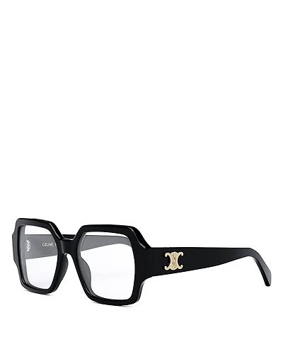Celine Square Eyeglasses, 52mm