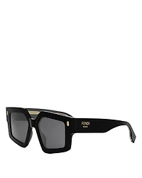Fendi Roma Square Sunglasses, 52mm