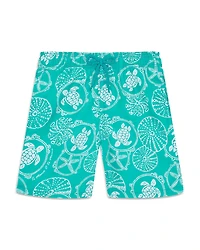 Vilebrequin Jim Printed 4 Swim Trunks - Little Kid
