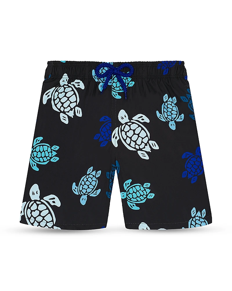 Vilebrequin Jihin Printed 4 Swim Trunks - Little Kid