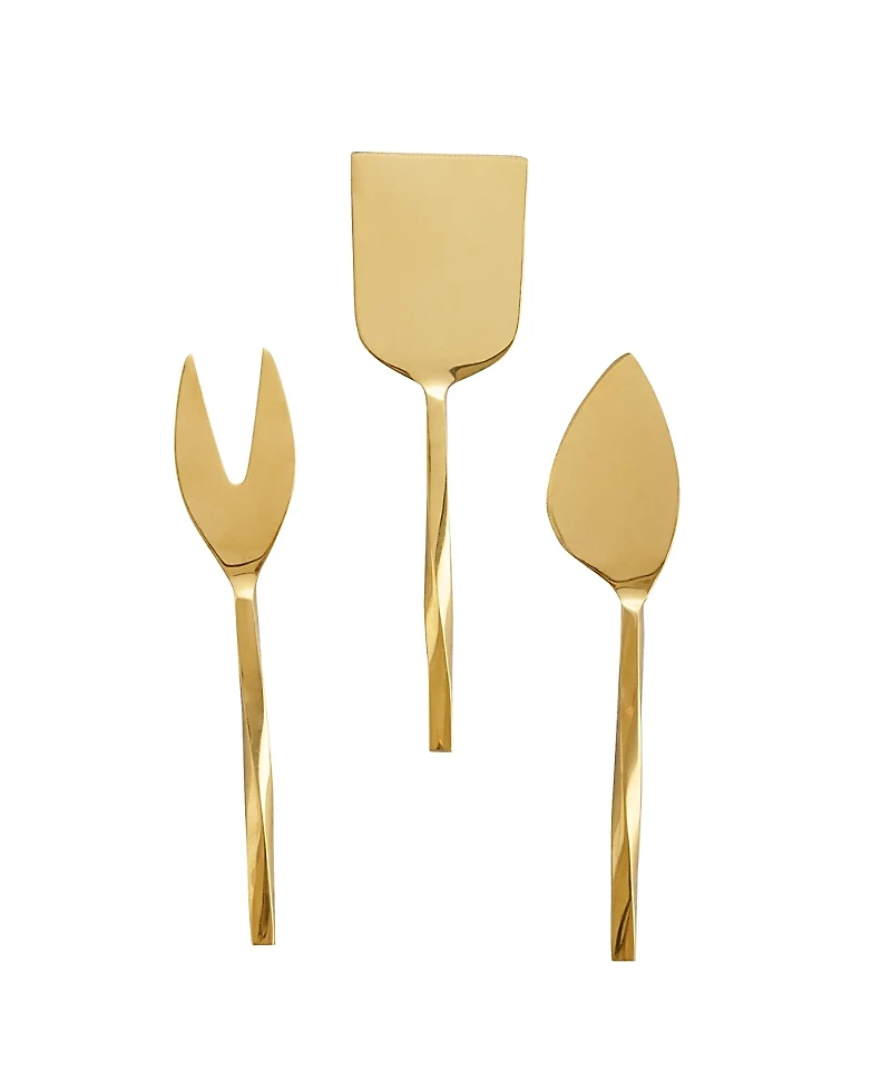 Gauri Kohli Oslo Cheese Knives, Set of 3