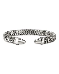 Sterling Silver Spear Polished Cuff Bracelet
