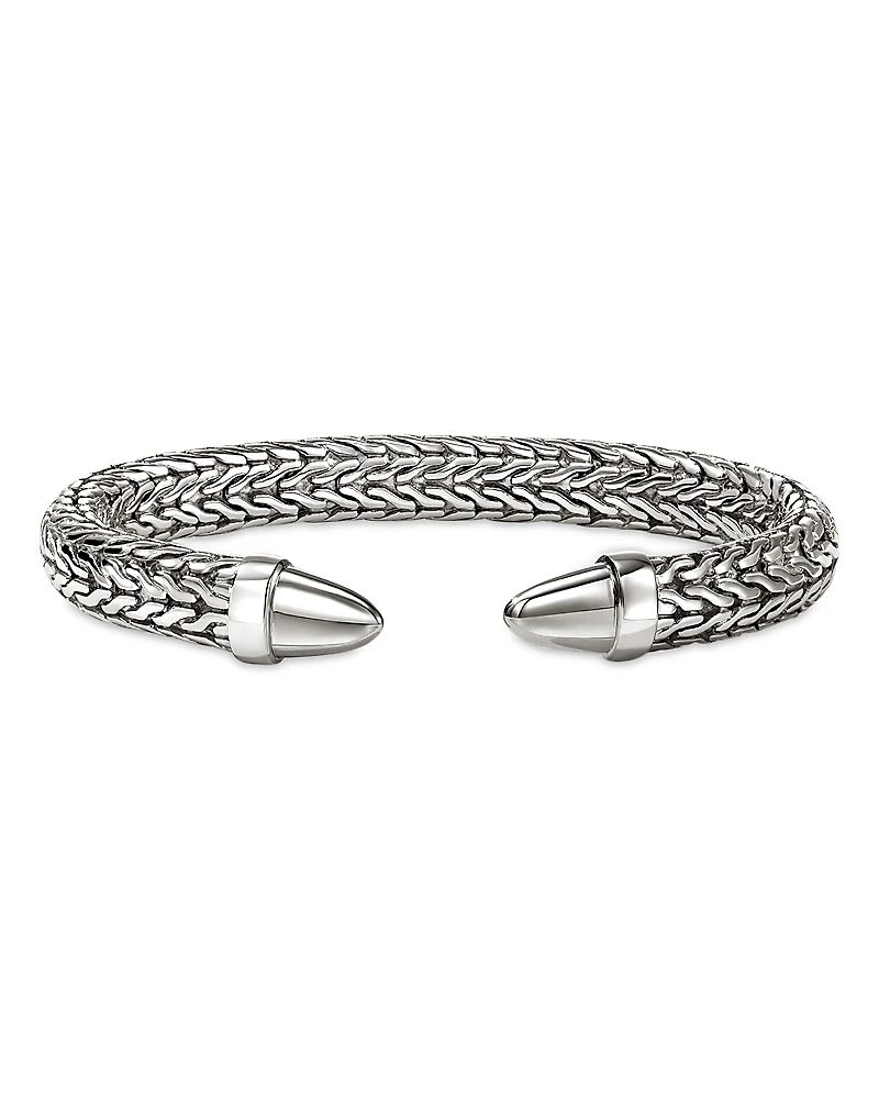 John Hardy Sterling Silver Spear Polished Cuff Bracelet