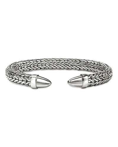 John Hardy Sterling Silver Spear Polished Cuff Bracelet