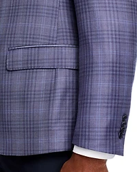 Tonal Plaid Regular Fit Sport Coat