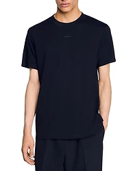 Sandro Regular Fit Logo Tee