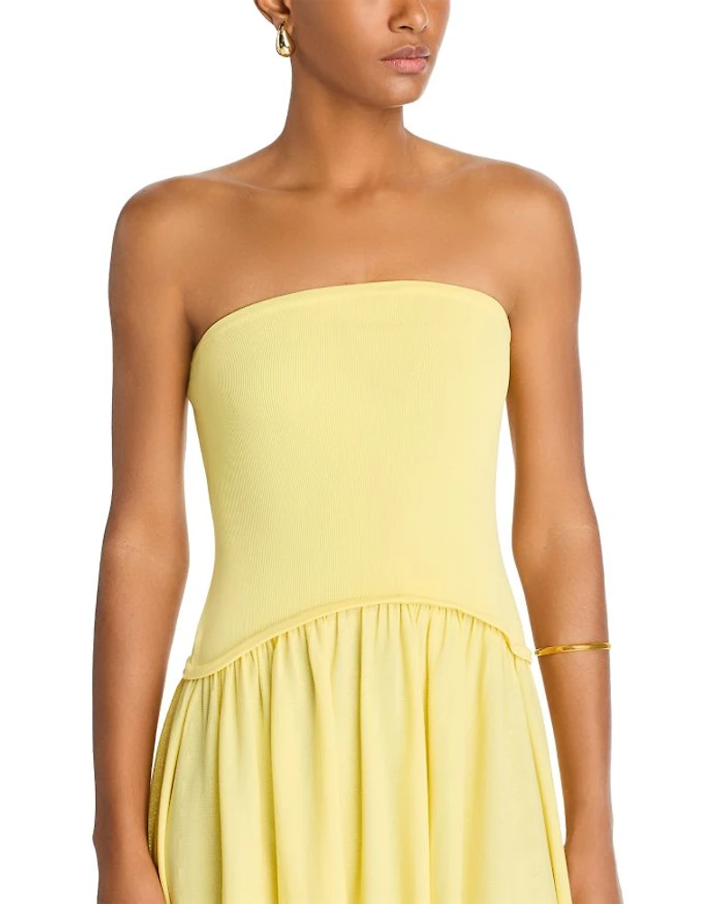 Strapless Soglio Dress