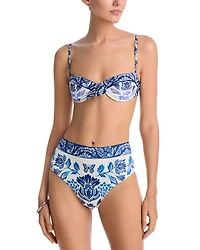 Delicate Tapestry Bikini Top