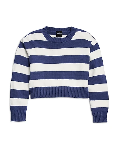 KatieJnyc Girls' Megan Striped Sweater - Big Kid