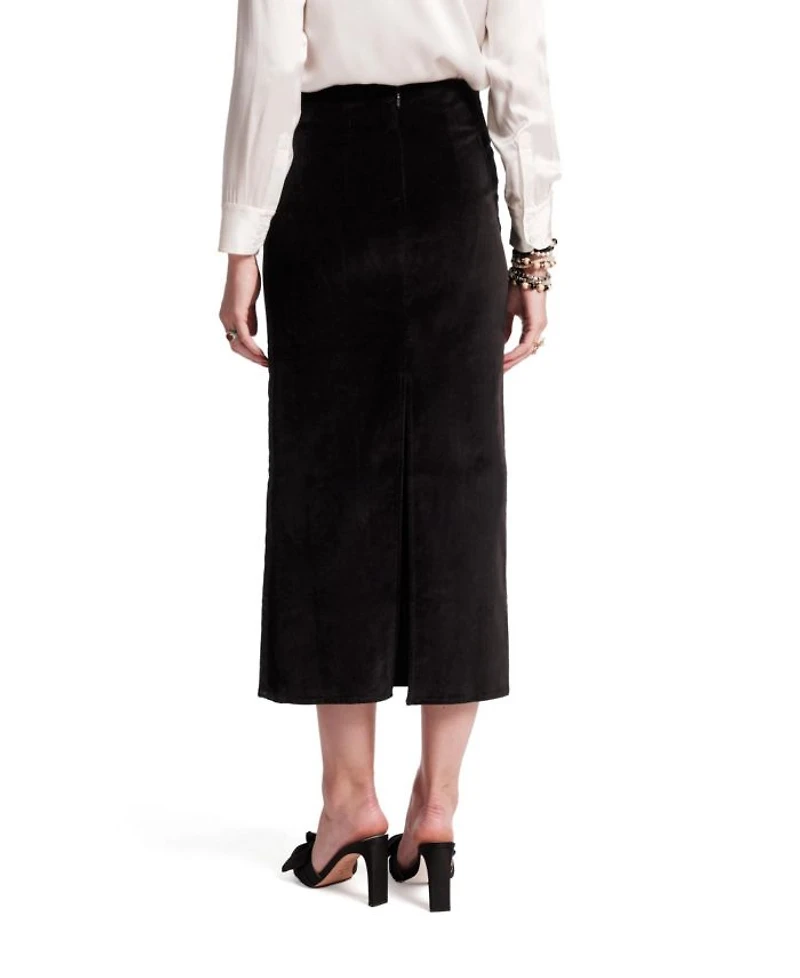 Tuxedo Maxi Skirt