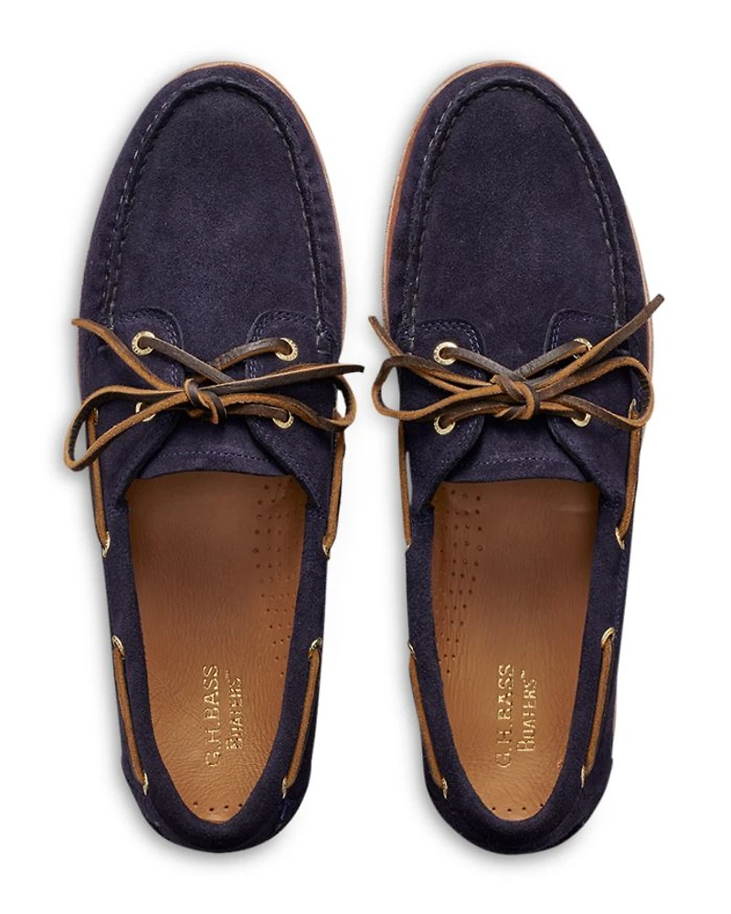 Men's Hampton Suede Boat Shoes