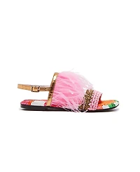 La DoubleJ Women's Medal Sandal