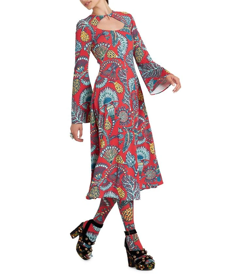 Farfalla Dress Sicomore Red