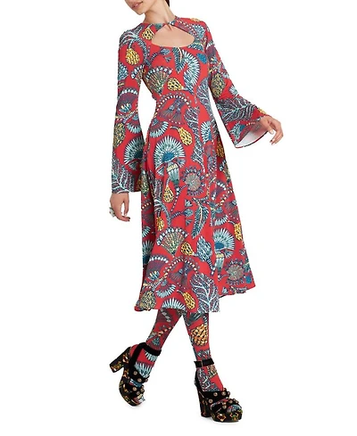 Farfalla Dress Sicomore Red