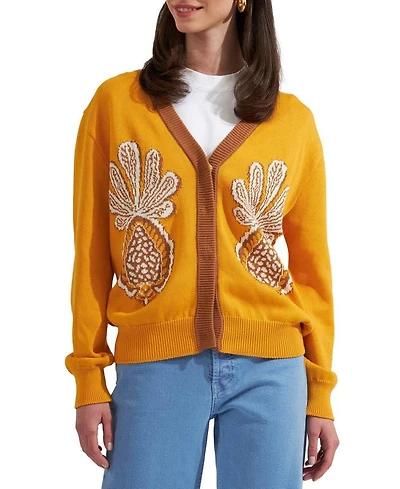 Pineapple Cardigan
