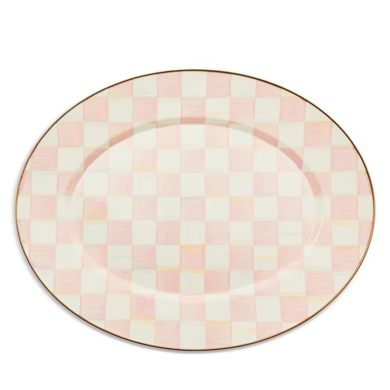 Rosy Check Large Oval Platter