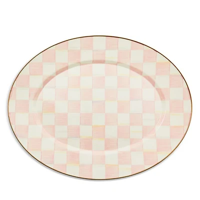 Rosy Check Large Oval Platter