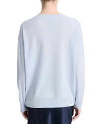 Cashmere & Silk V Neck Sweater