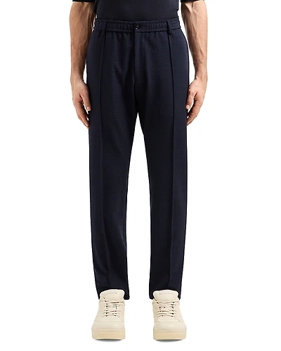 Emporio Armani Technical Seersucker Trouser