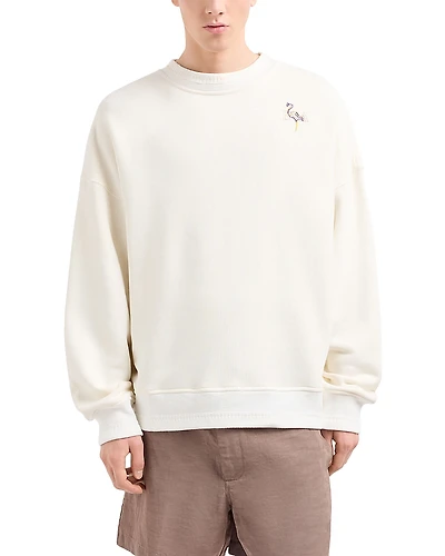 Emporio Armani Flamingo Motif Sweatshirt
