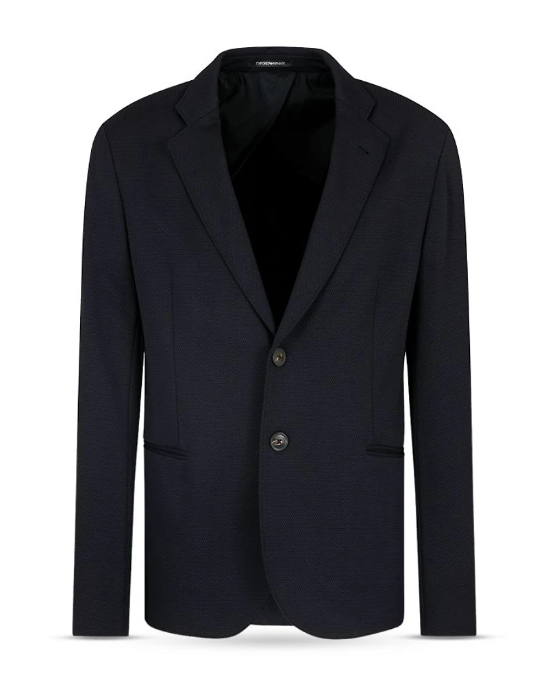 Regular Fit Stretch Jersey Blazer