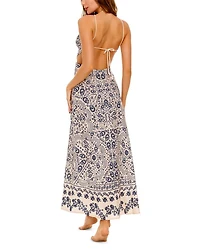 Indira Atma Printed Cover-Up Dress