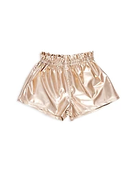 Pink Chicken Girls' Theodore Lame Shorts - Little Kid