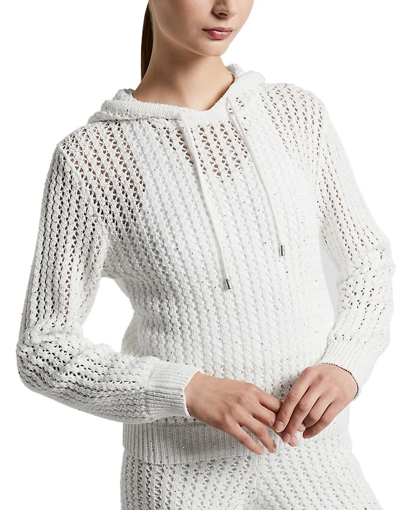 Hooded Knit Sweater