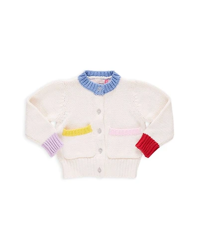 Girls' Cali Color Blocked Cardigan Sweater - Little Kid, Big Kid