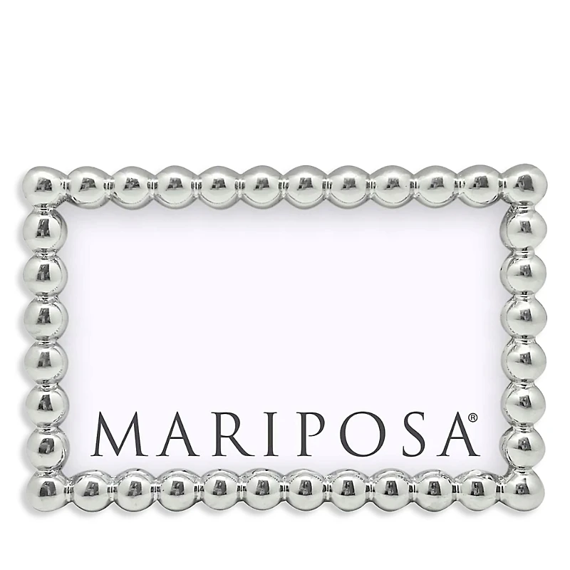 Mariposa Baubles White Picture Frame