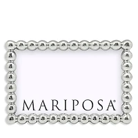 Mariposa Baubles White Picture Frame