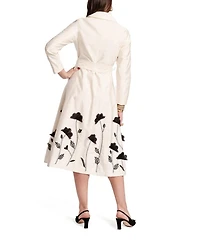 Lucille Dupioni Wrap Dress